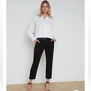 NWT L'AGENCE Harlow Cropped Trouser